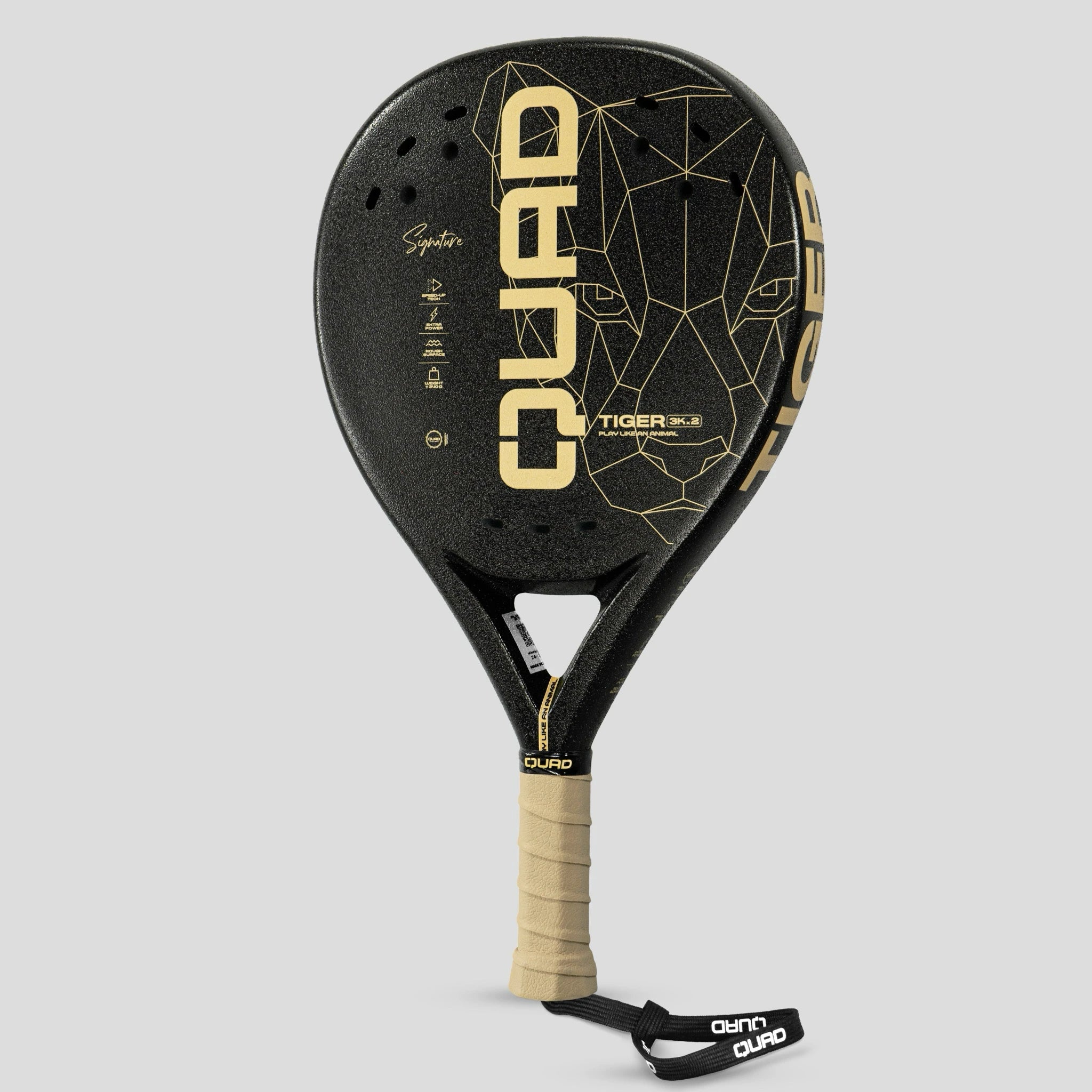 Custom Tiger Padel Racket