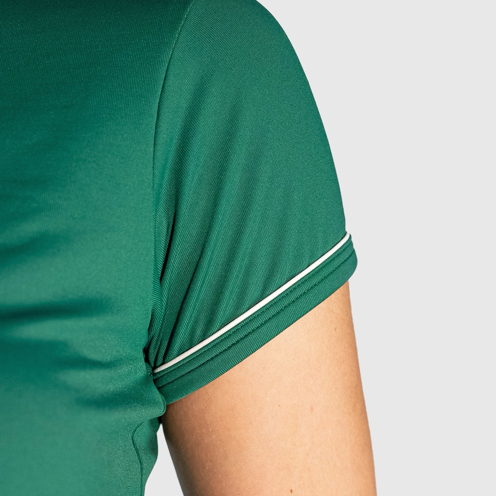 New Regular Padel shirt with white trim on a plain background