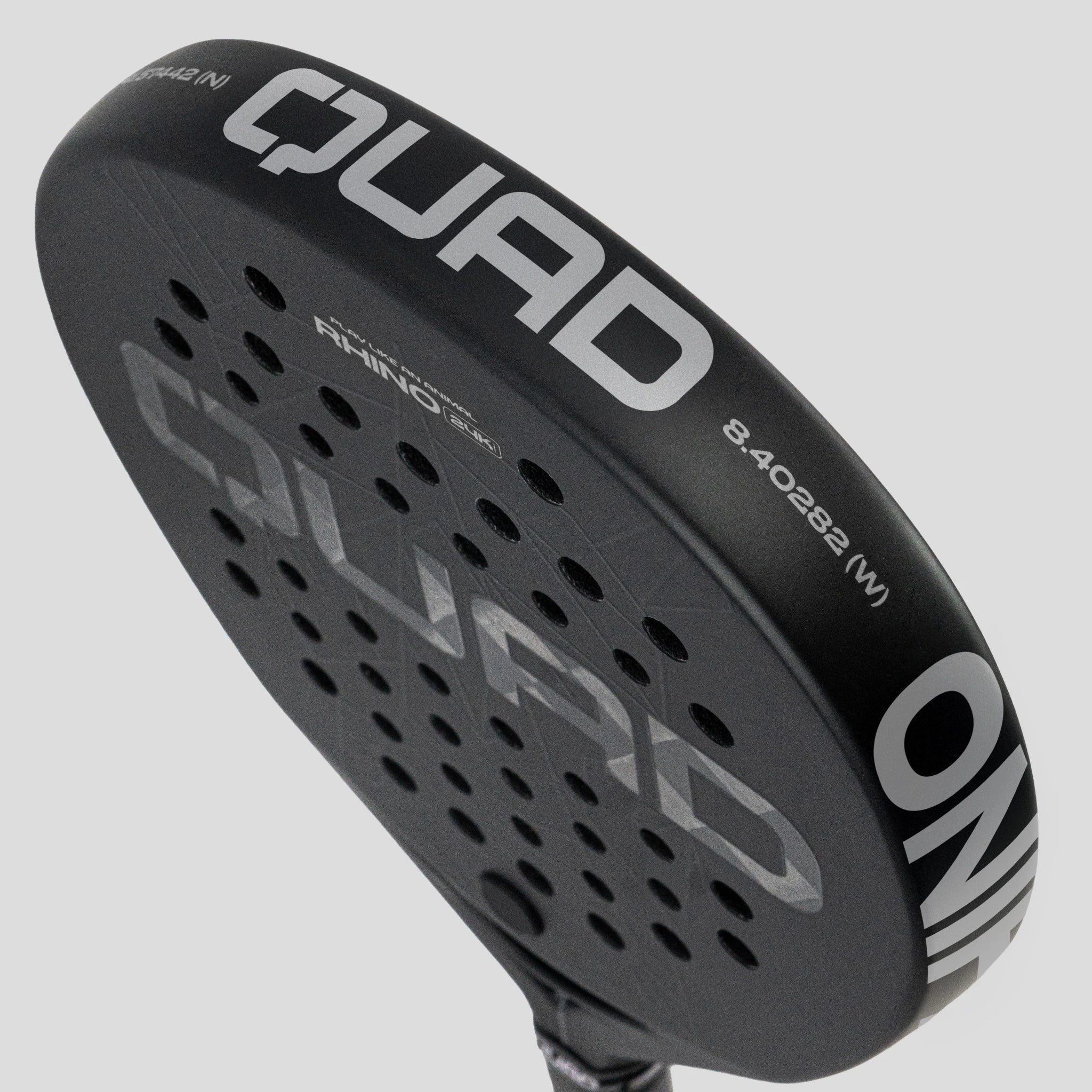 QUAD Rhino Padel Racket - top detail