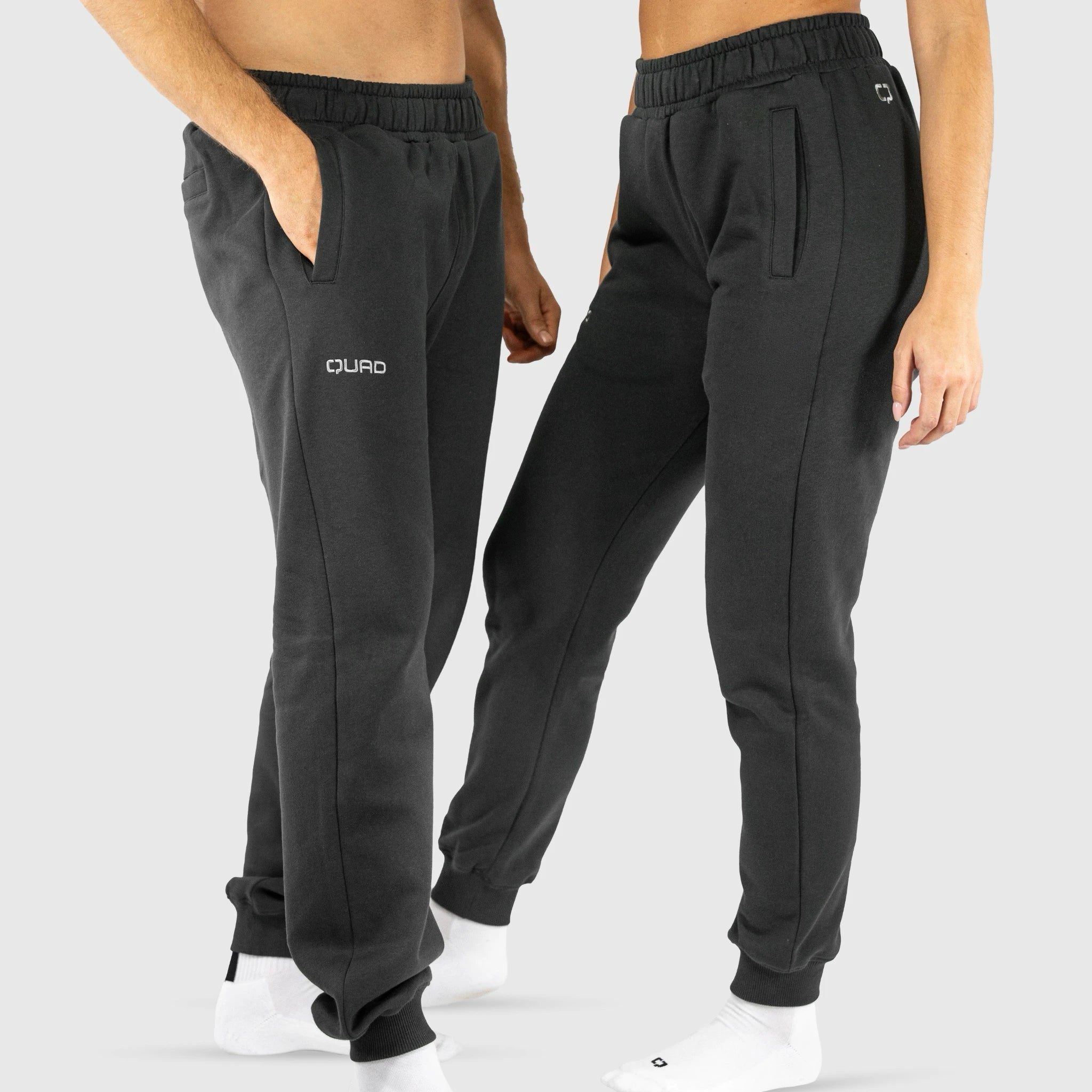 QUAD Sweat Pants Grey - Men and Women