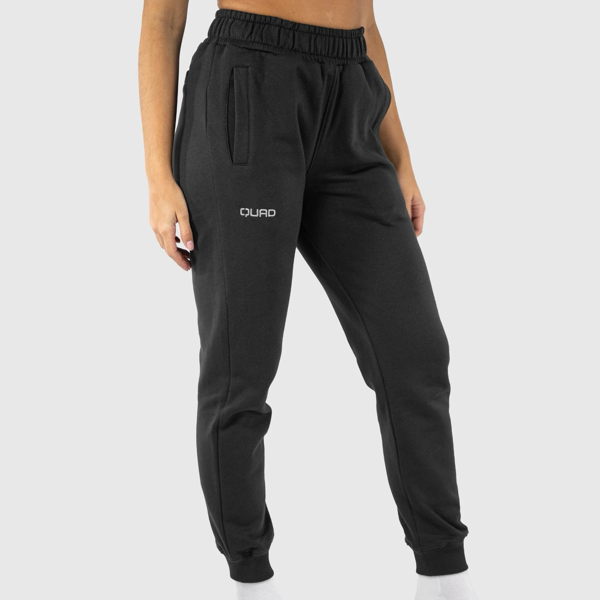 QUAD Sweat Pants Grey - side view