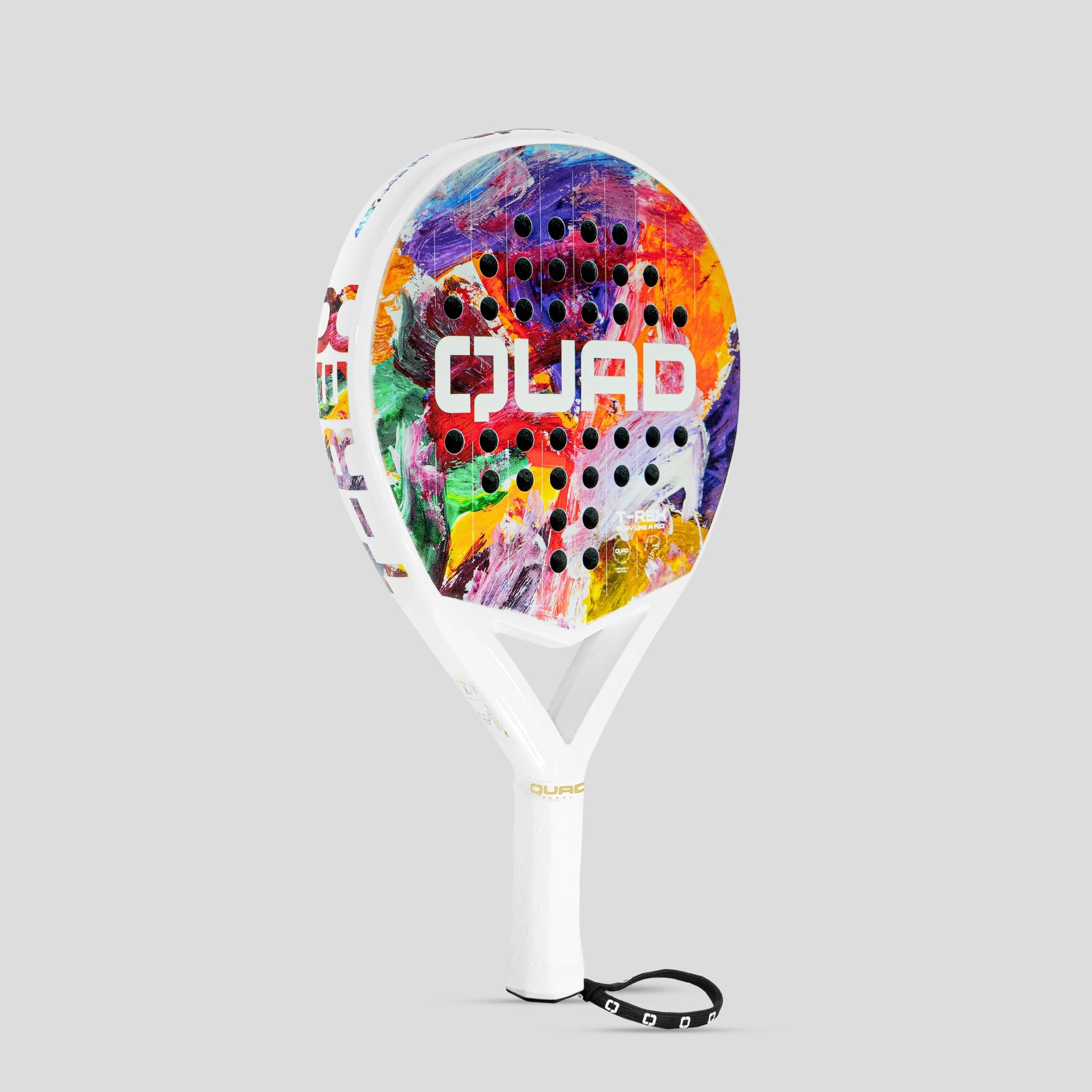 QUAD T-Rex kids Padel Racket - perspective