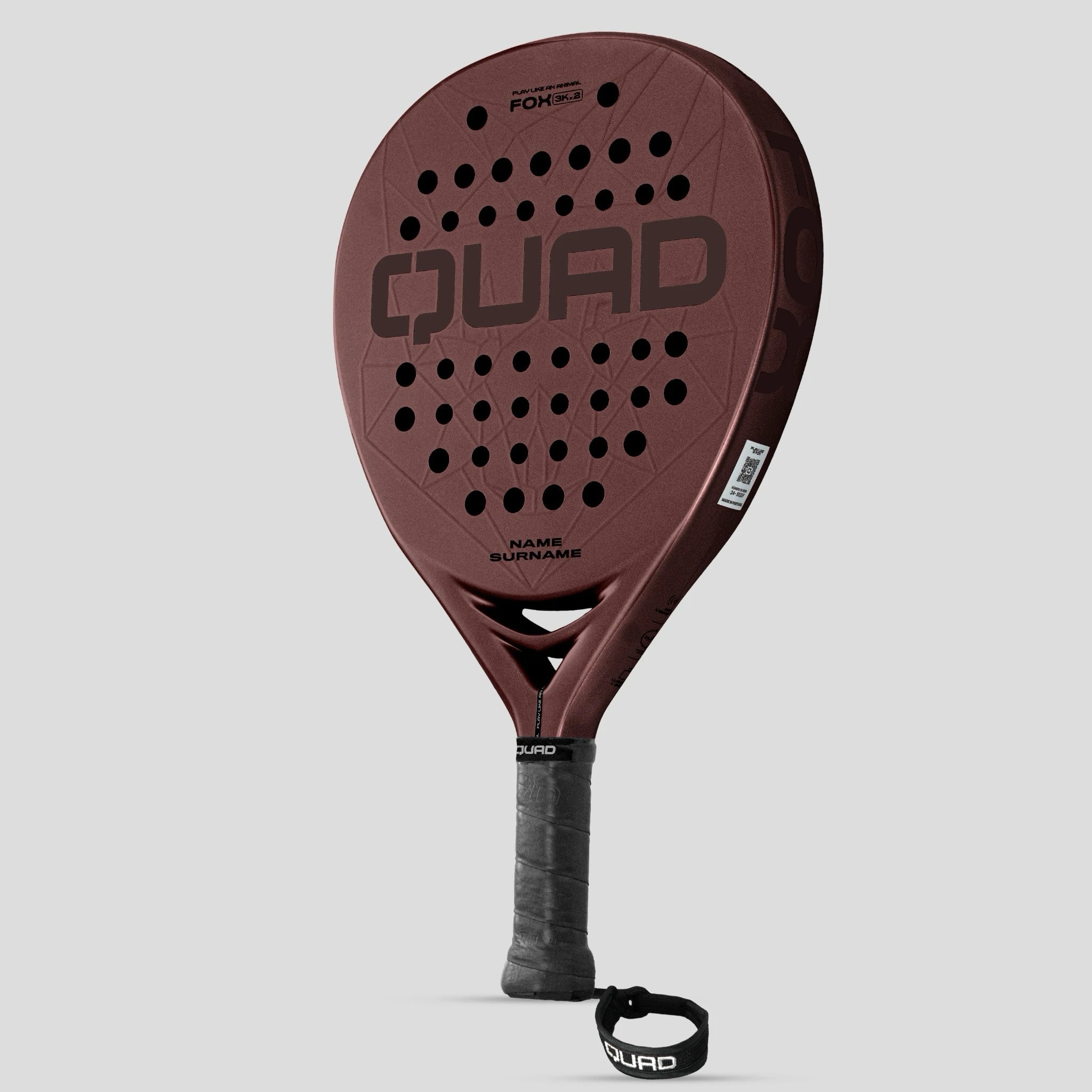 Raquete Padel QUAD Fox Personalizada