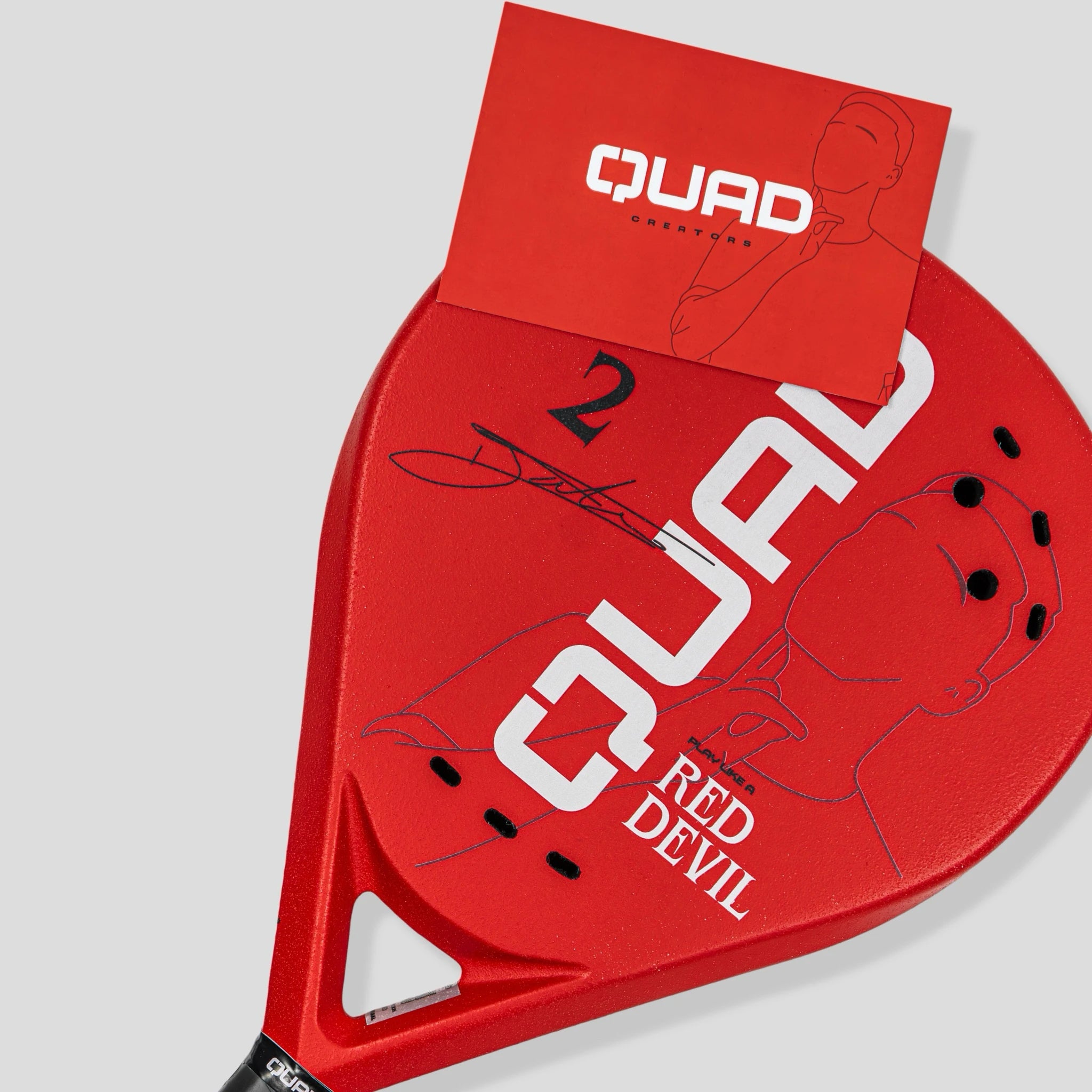 Quad Diogo Dalot Padel Racket + Card