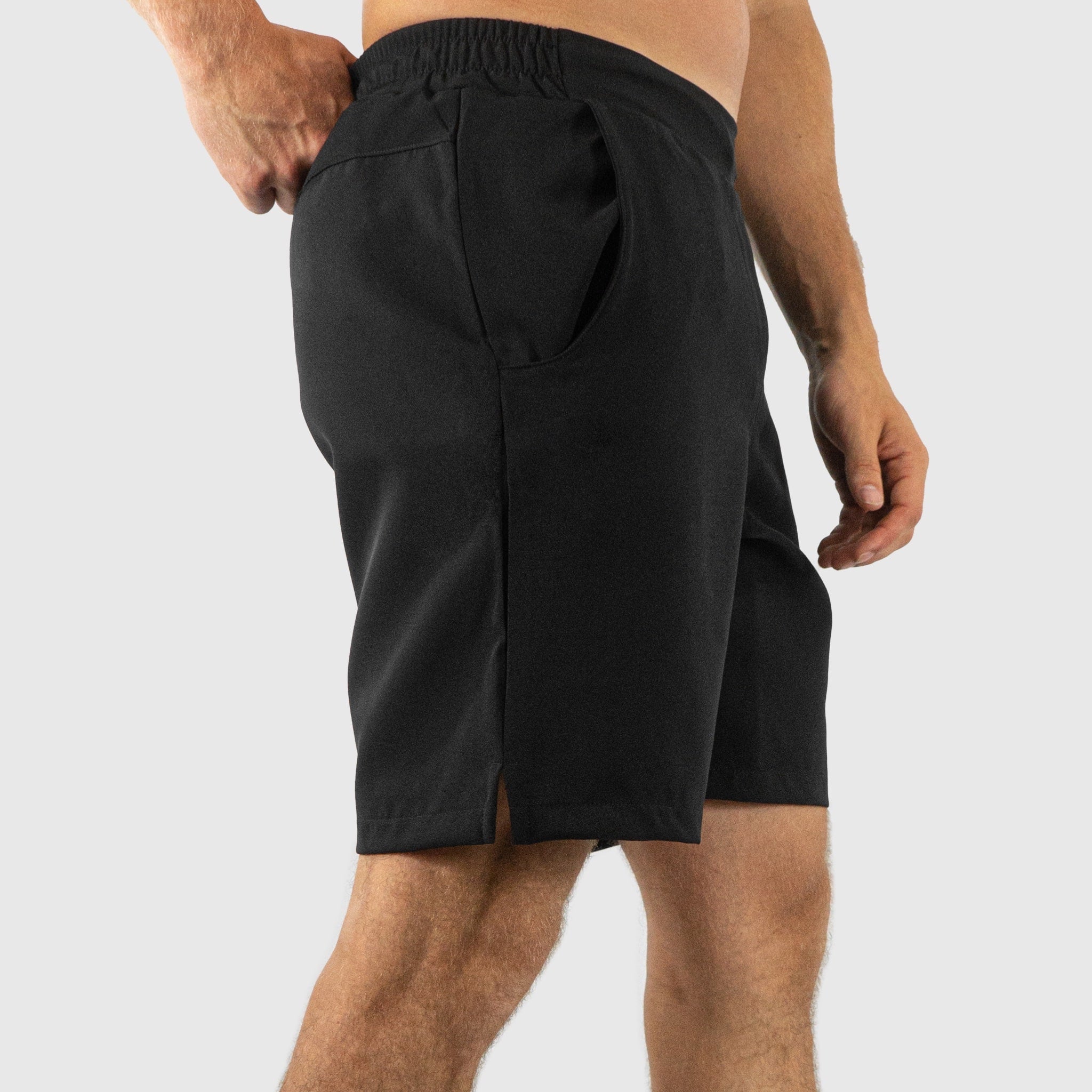 Quad Padel Court shorts black right side