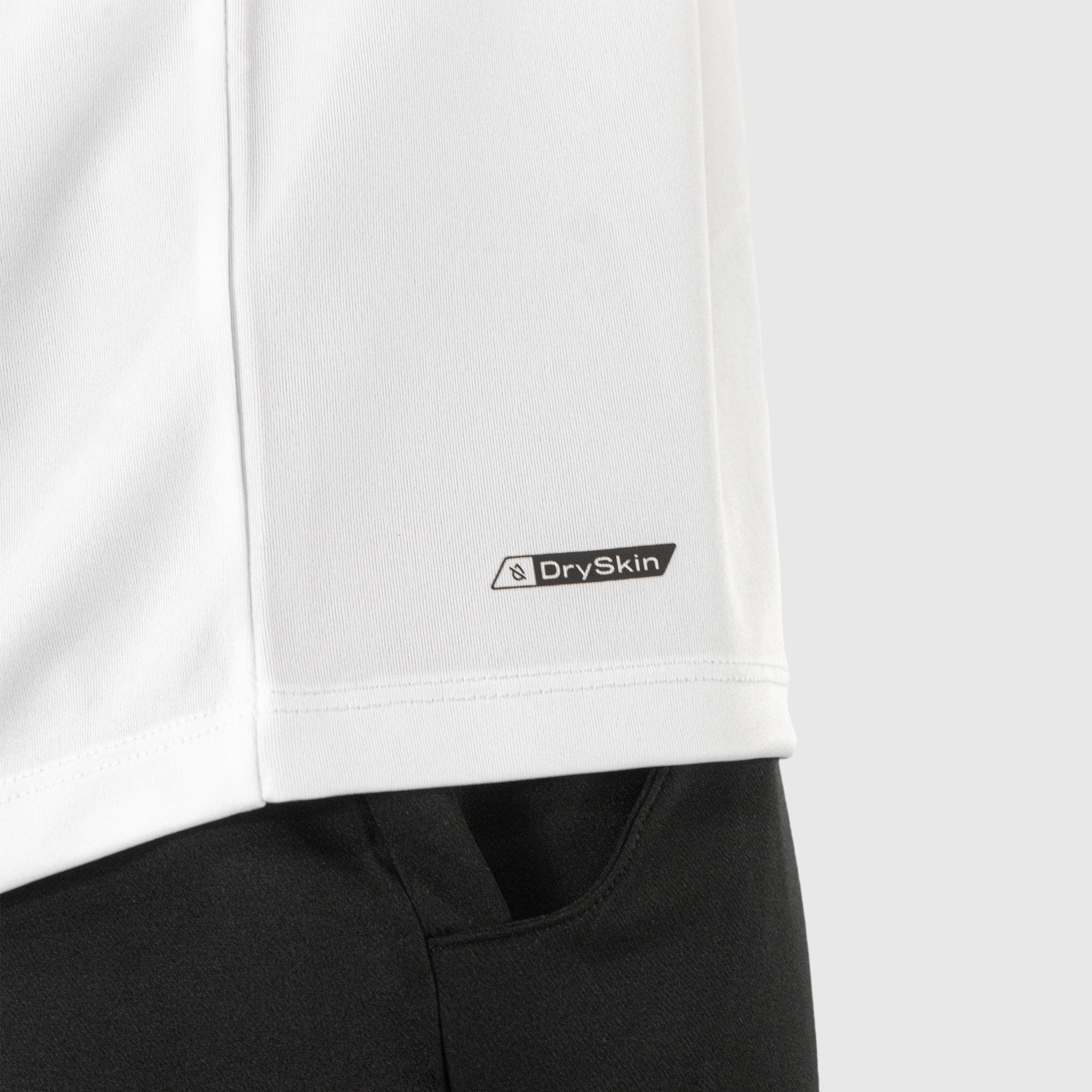 Quad Padel Essential T-Shirt white DrySkin