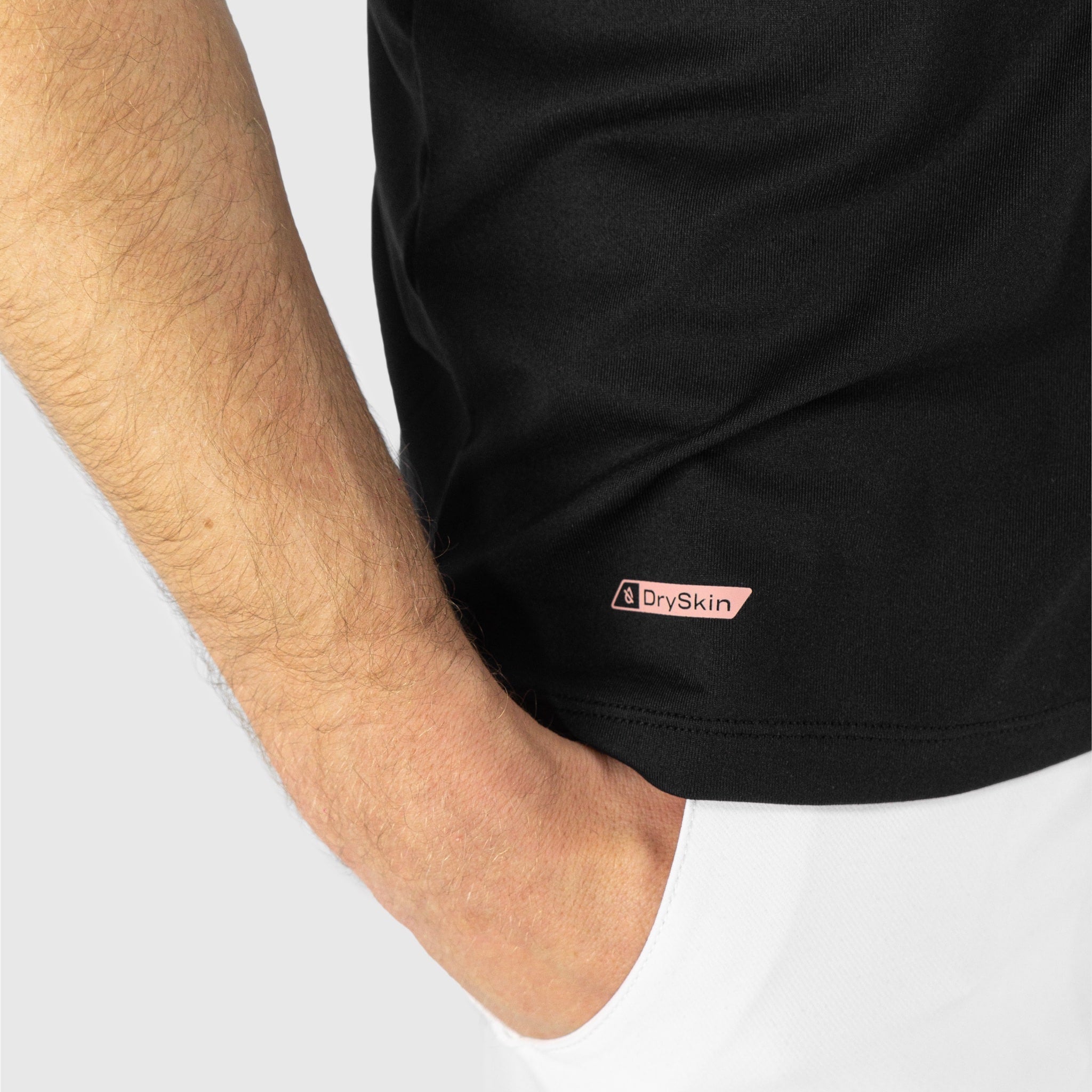 Quad Padel Match T-shirt black Dry Skin