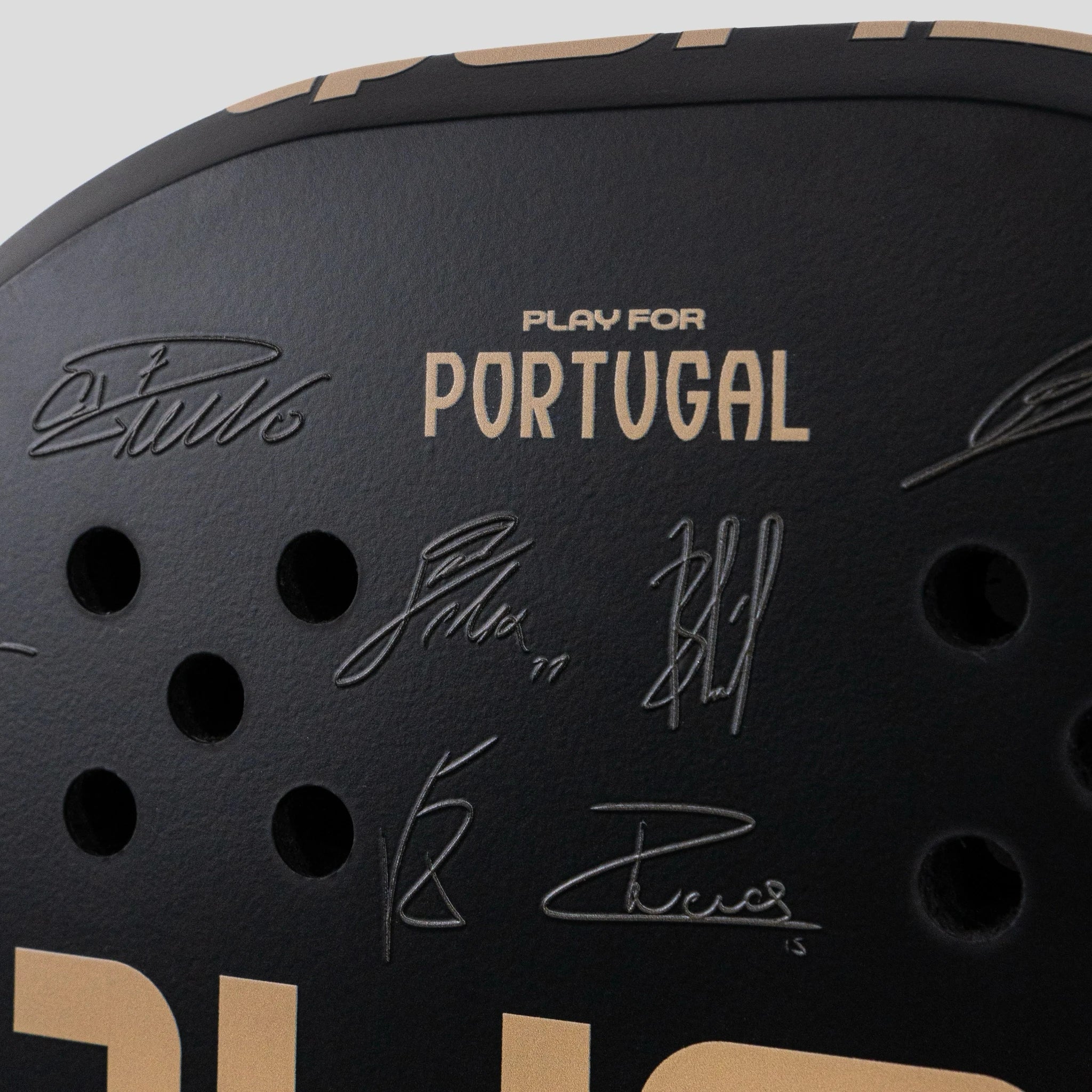 QUAD x FPF Padel Racket – signature detail
