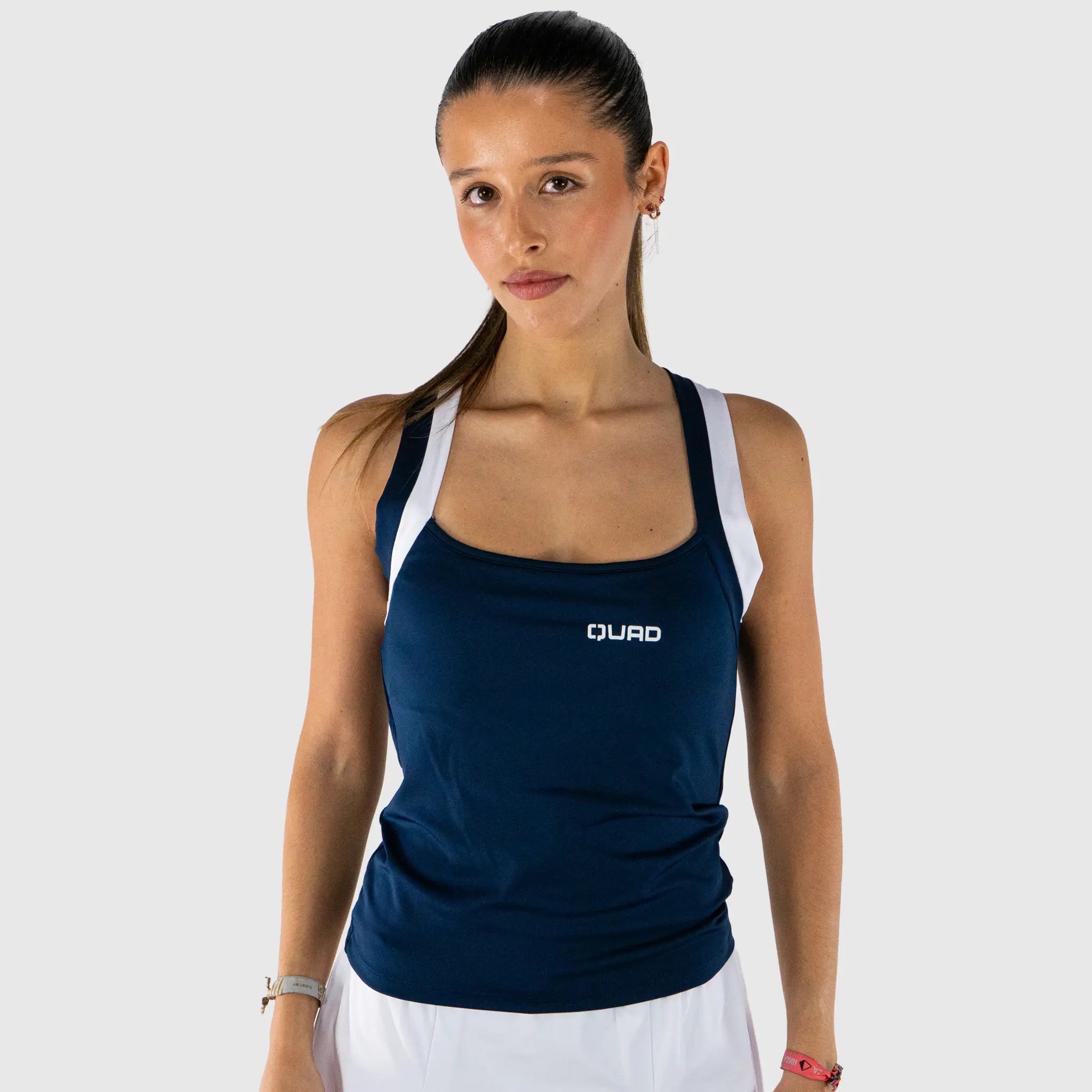 Elite Pickleball Top Navy - front view