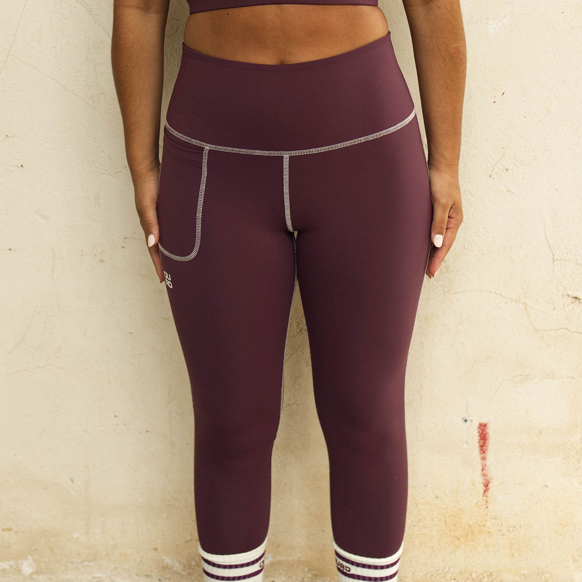 Leggings Fusion Bordô