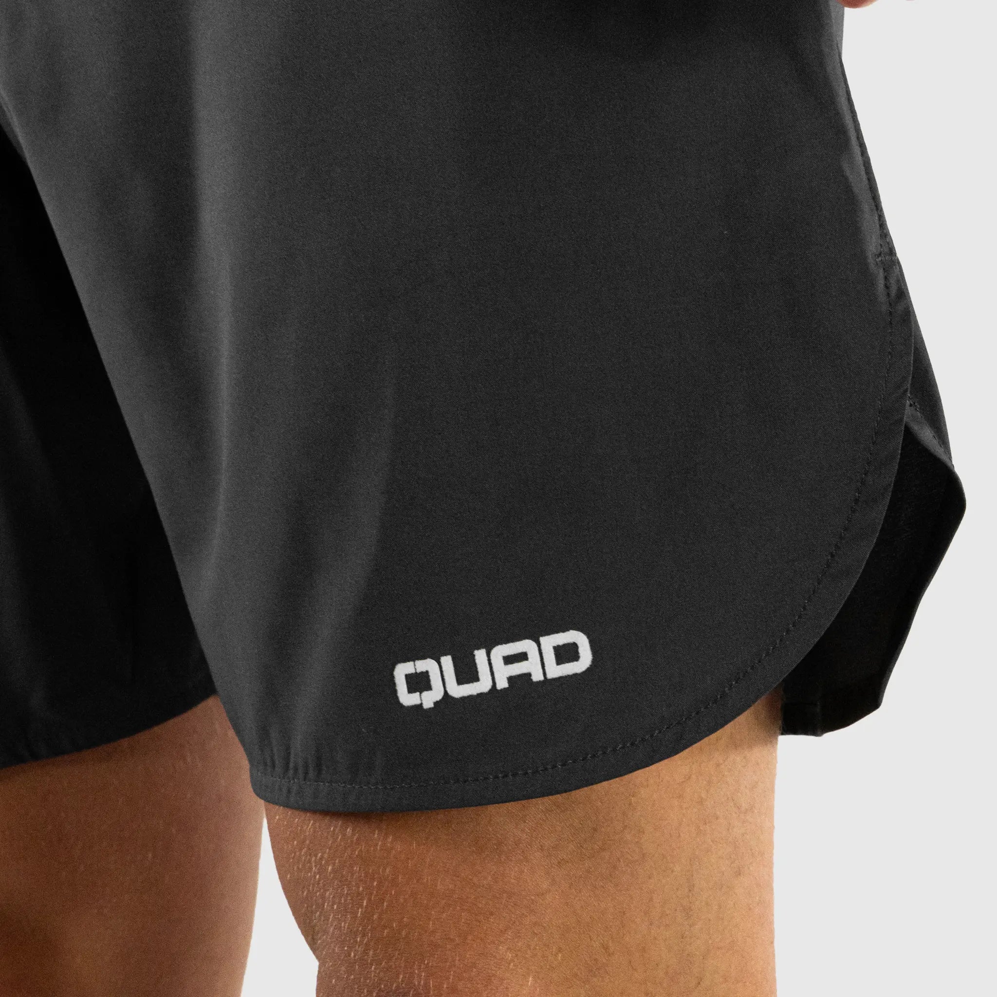 Tour Pickleball Shorts Grey - fabric detail