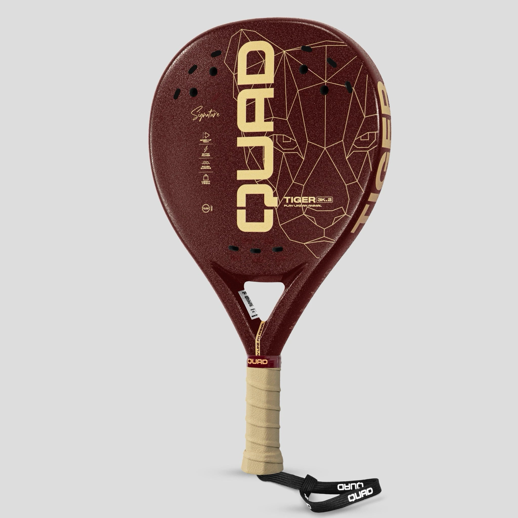 Custom Tiger Padel Racket
