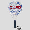 Quad Padel Racket Euro Cup Edition front view