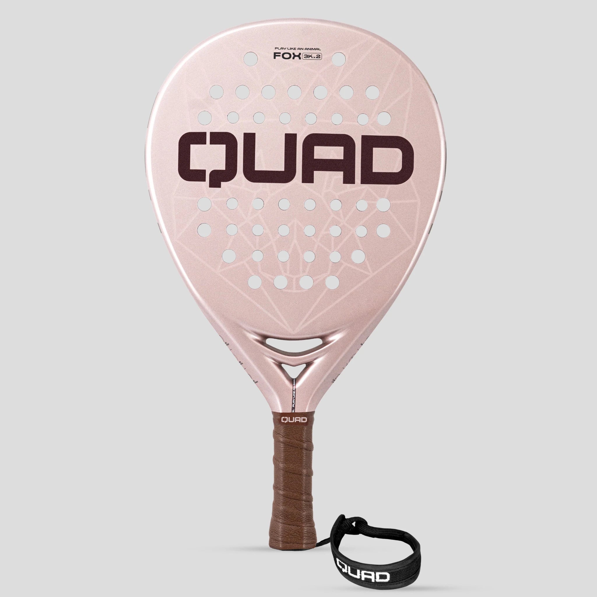 QUAD Fox Padel Racket - front view