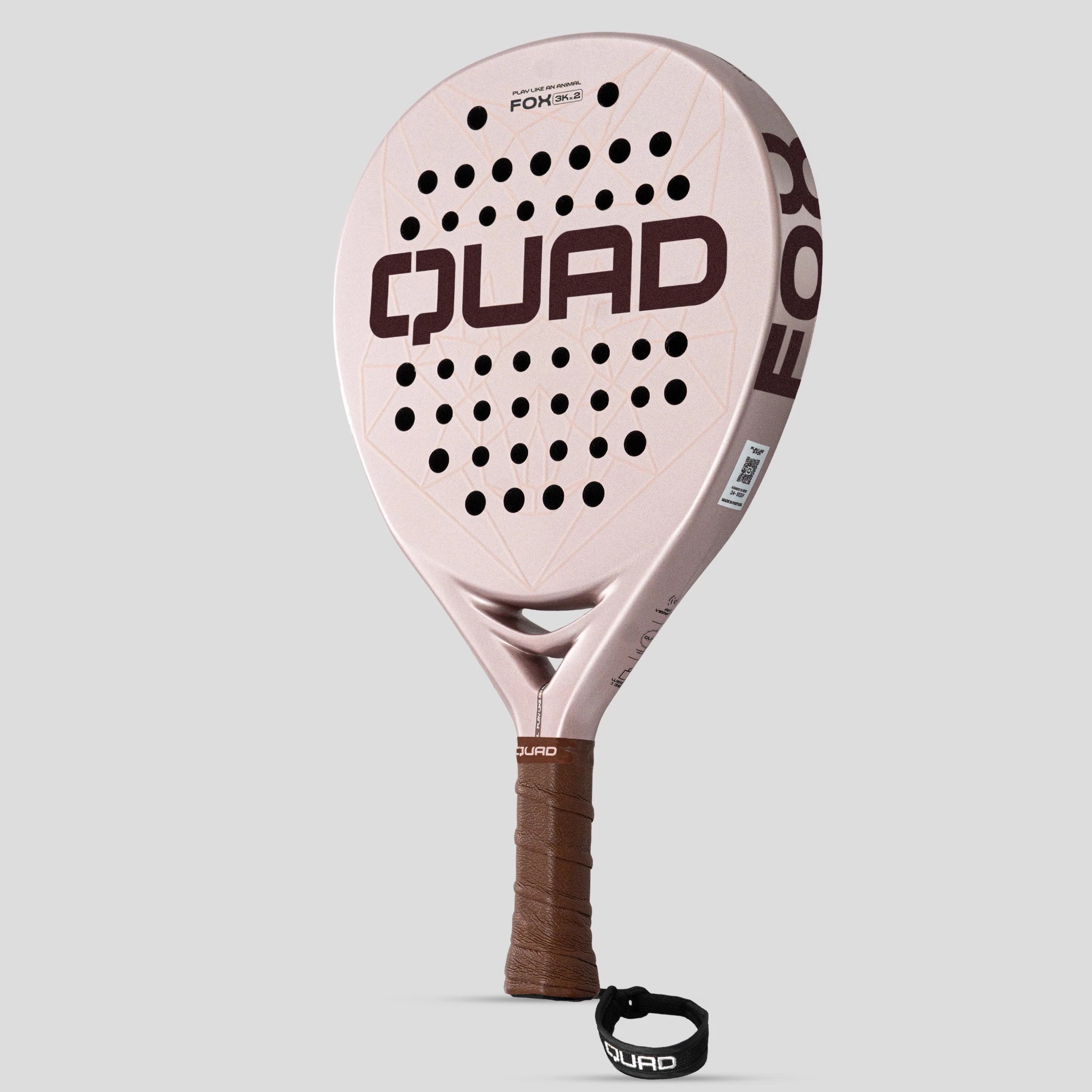 QUAD Fox padel racket right side view