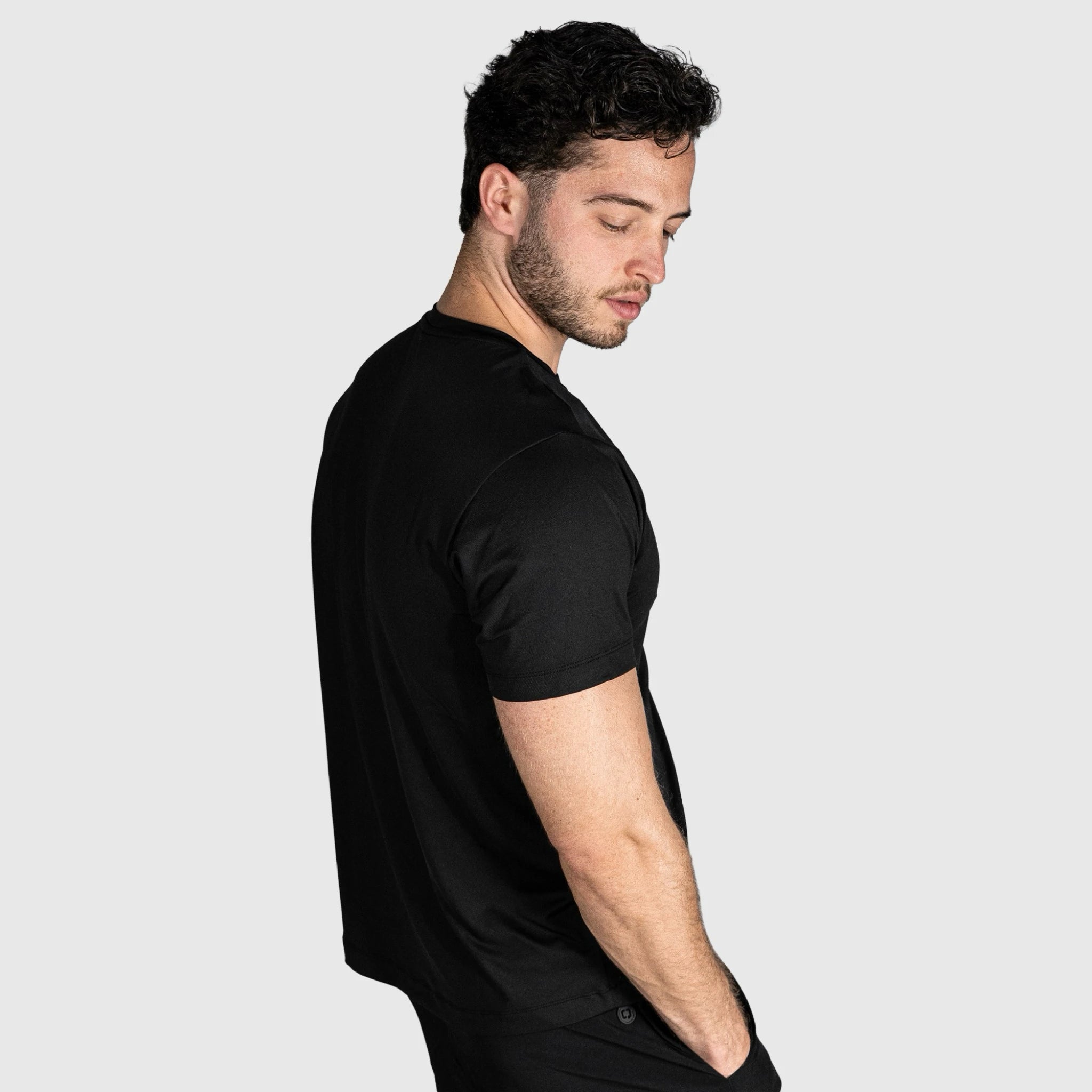 T-Shirt Padel Impact Preta