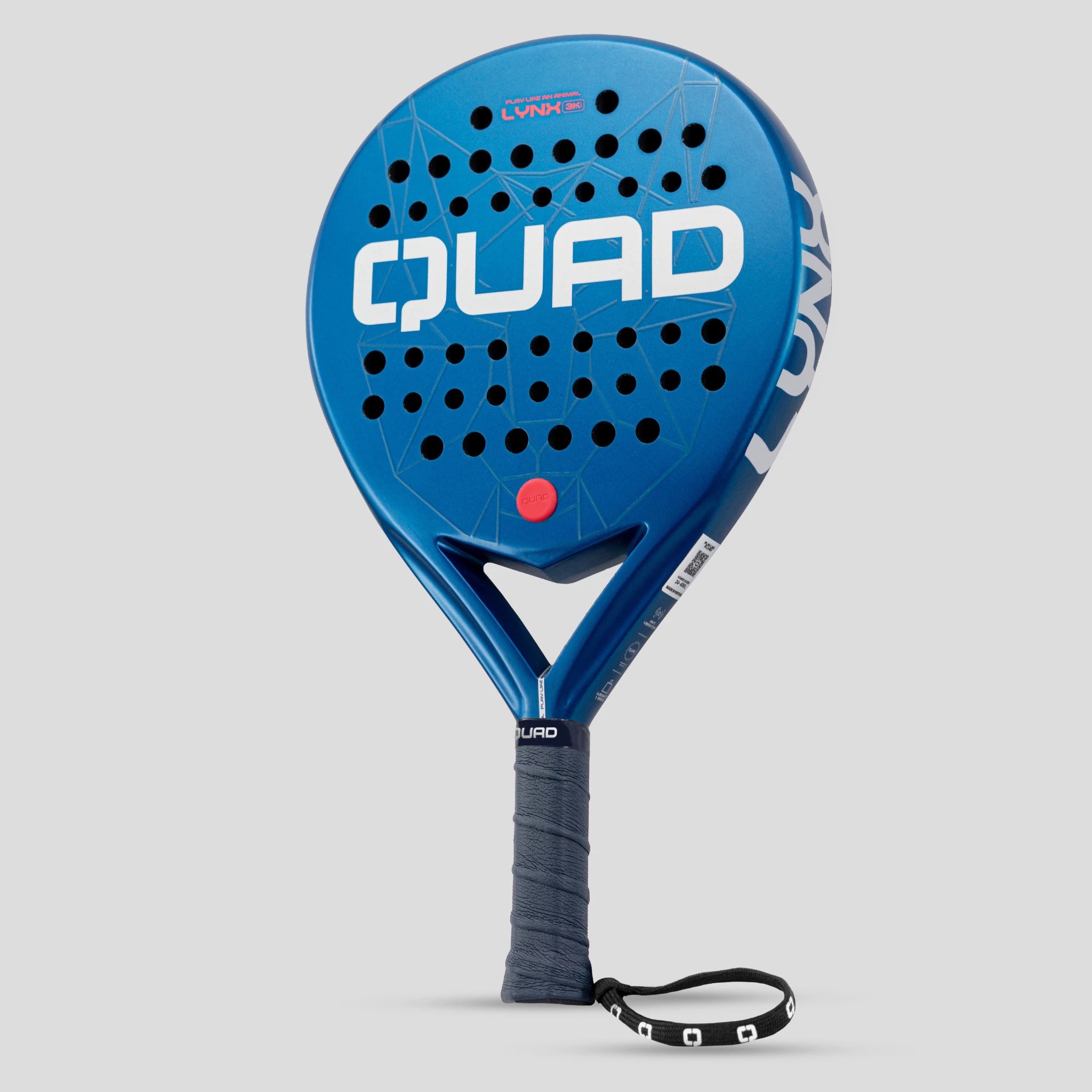 QUAD Lynx Padel Racket - right perspective view
