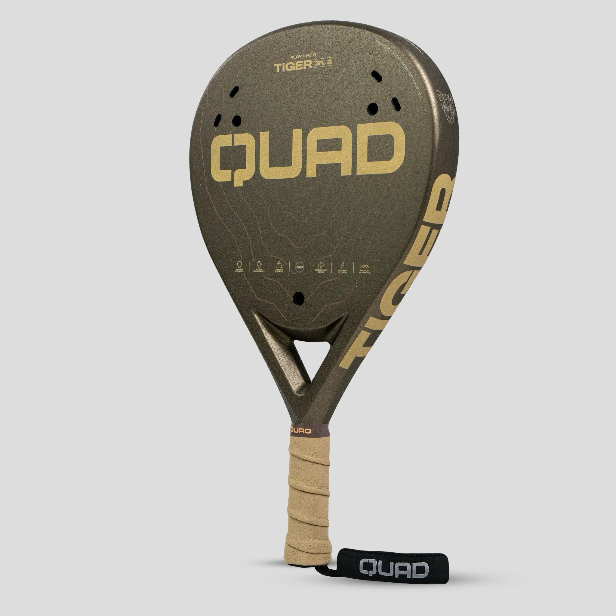 Raquete Padel QUAD Tiger