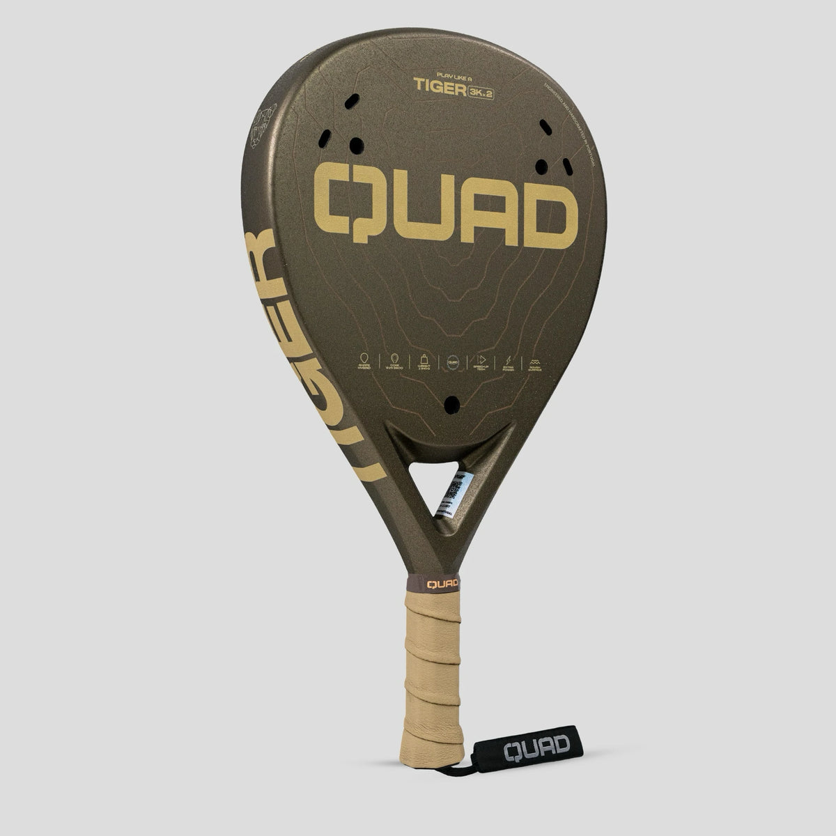 Raquete Padel QUAD Tiger