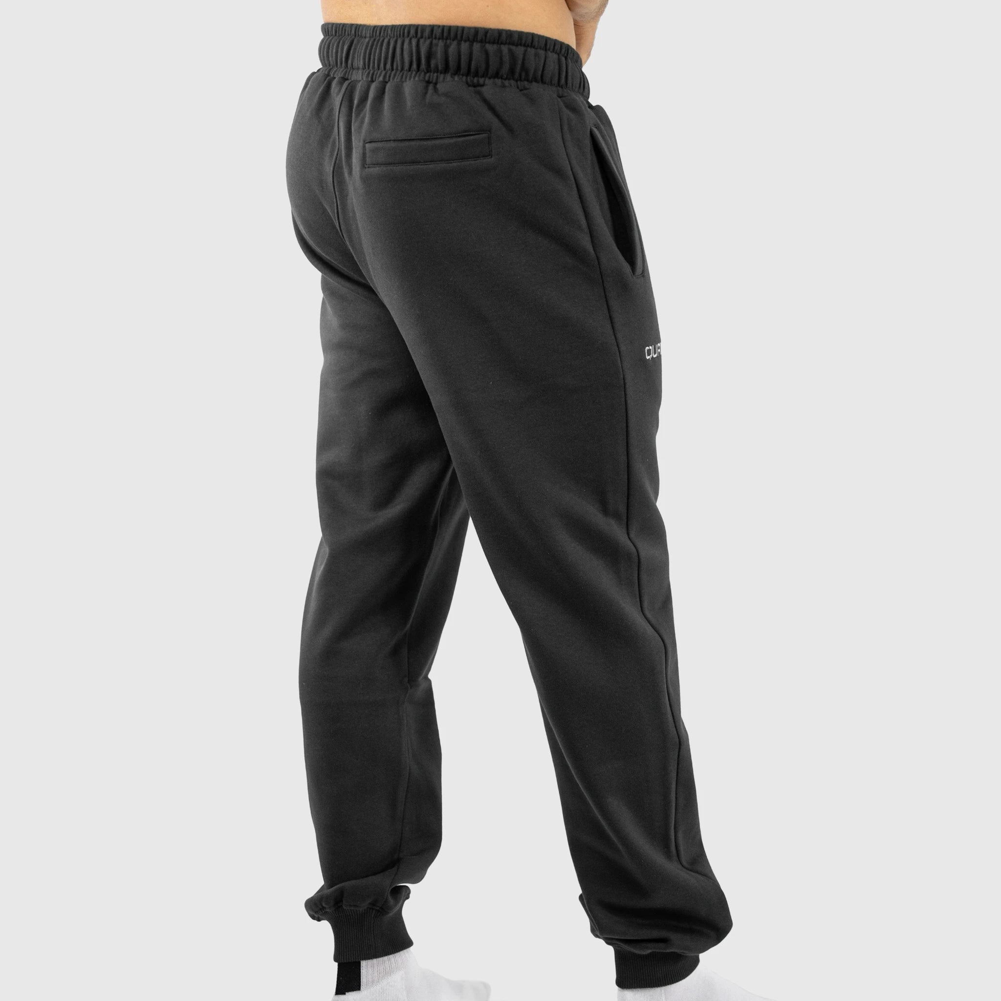 QUAD Sweat Pants Grey - side/back view