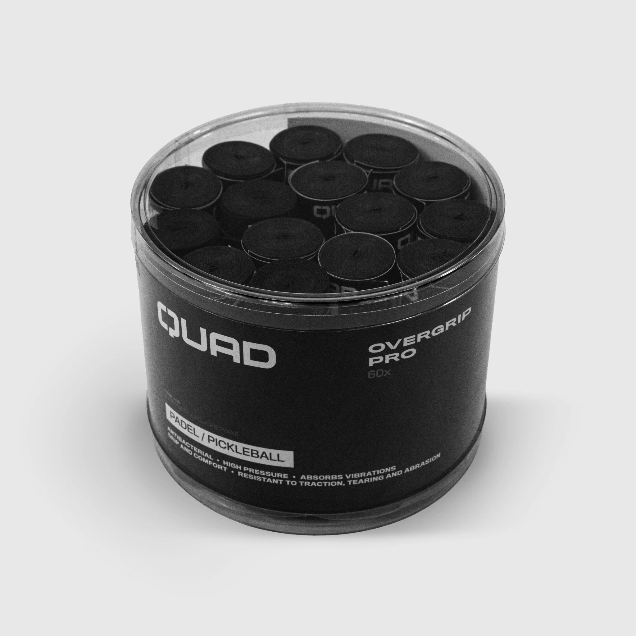 QUAD Padel Pro Overgrip 60 Bucket - Black