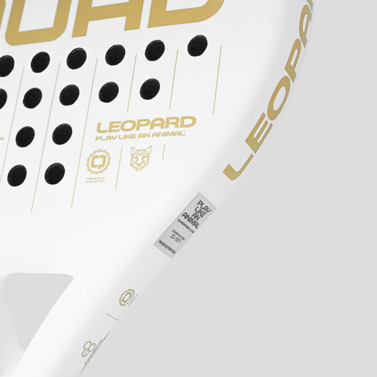 Fury Padel Rackets QUAD - Leopard Padel Racket
