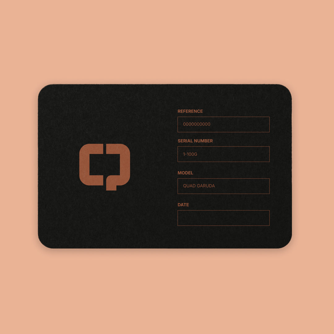 Quad Garuda limited edition Card