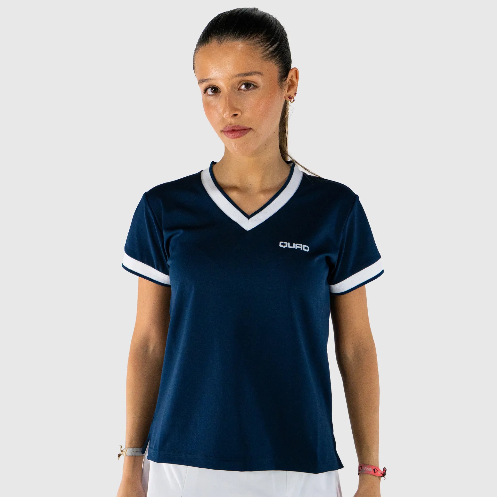 Advantage Pickleball T-Shirt Navy - front view