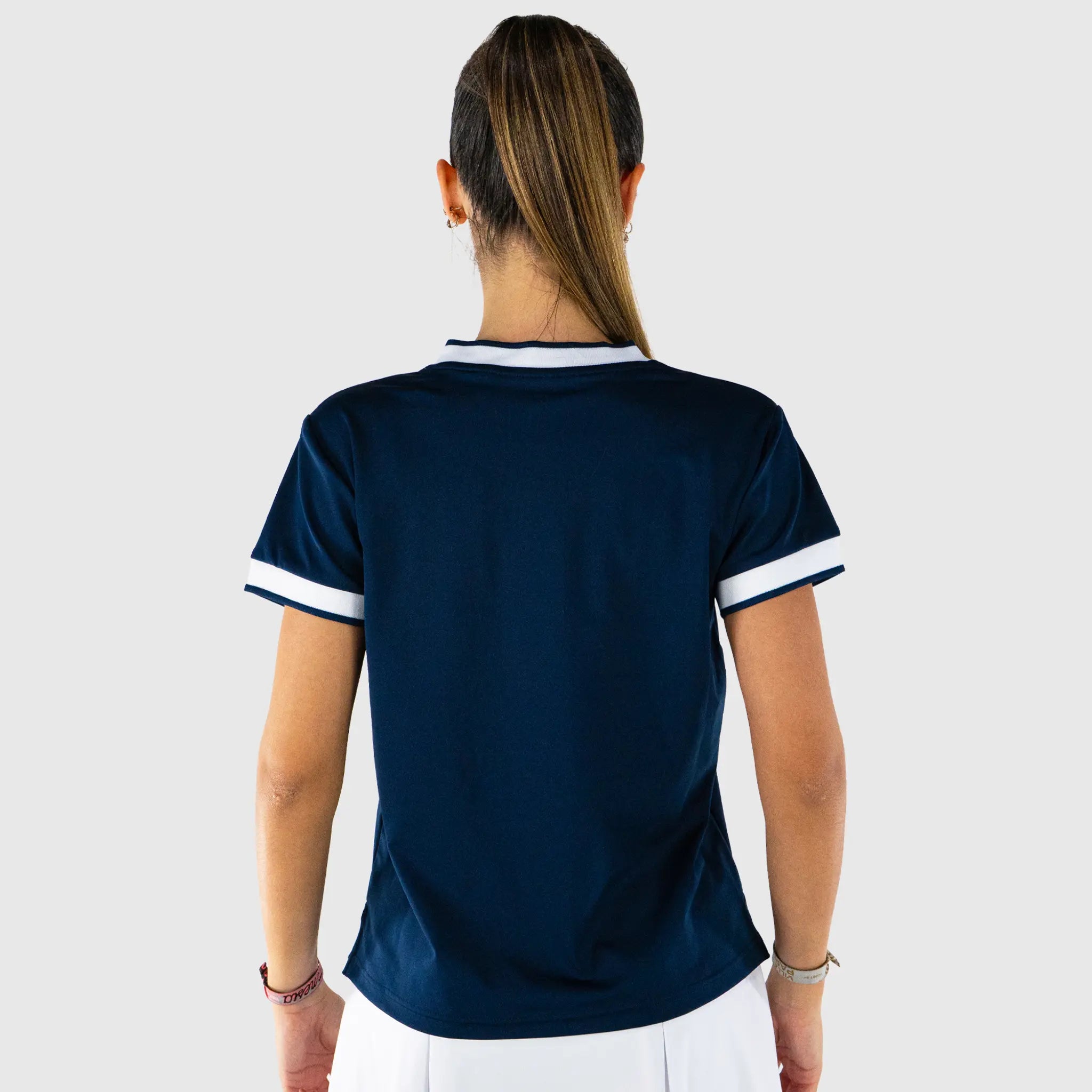 Advantage Pickleball T-Shirt Navy - back view