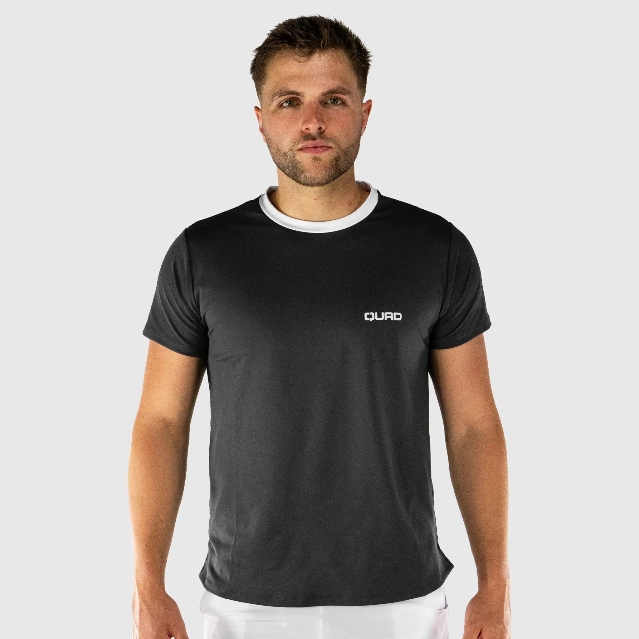Club Pickleball T-Shirt Grey - front view