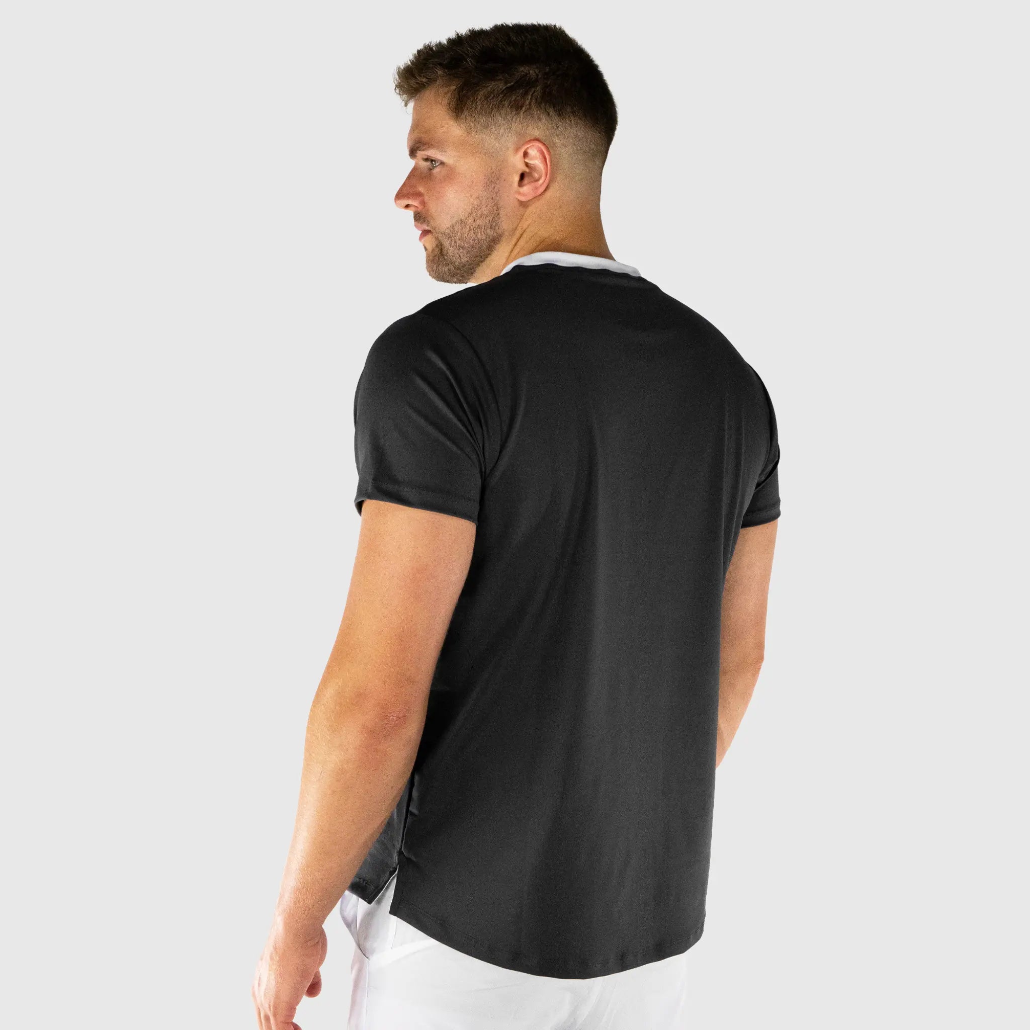 Club Pickleball T-Shirt Grey - back view