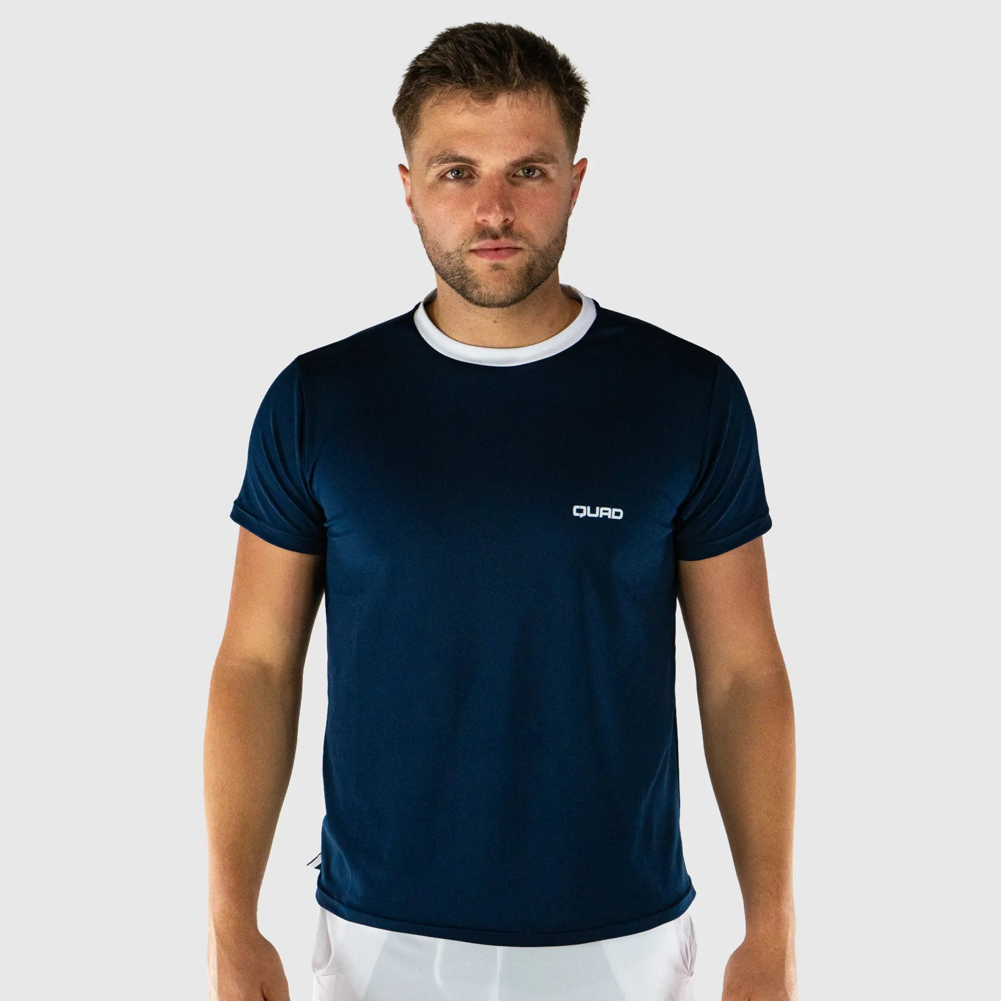 Club Pickleball T-Shirt Navy - front view