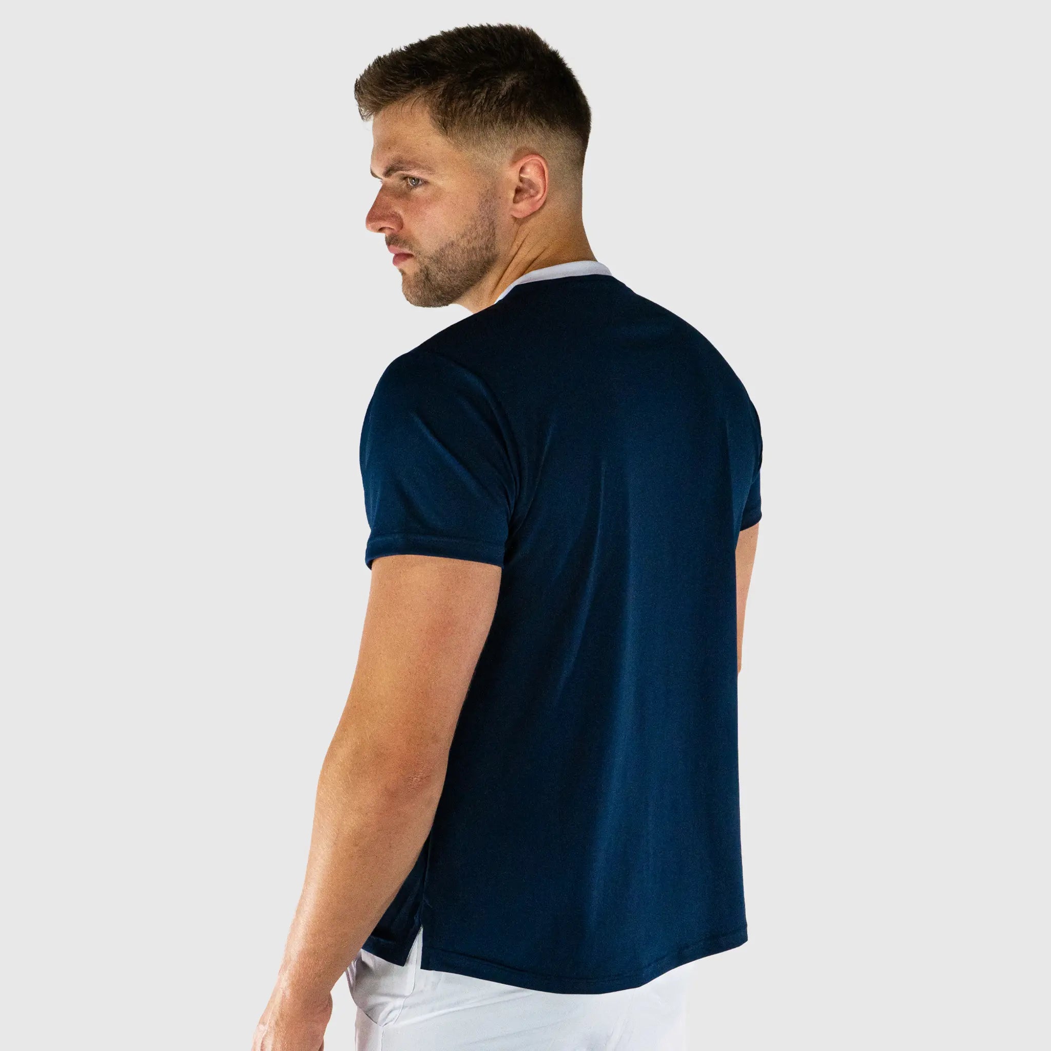 Club Pickleball T-Shirt Navy - back view