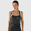 Elite Pickleball Top Grey - front view
