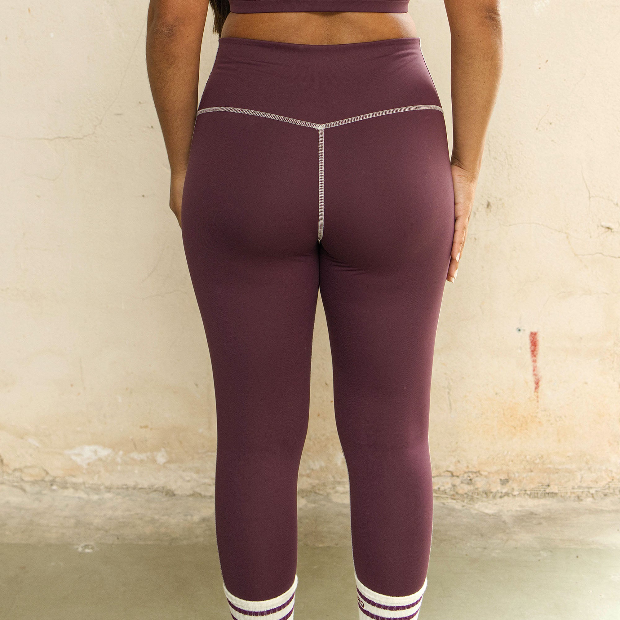Leggings Fusion Bordô