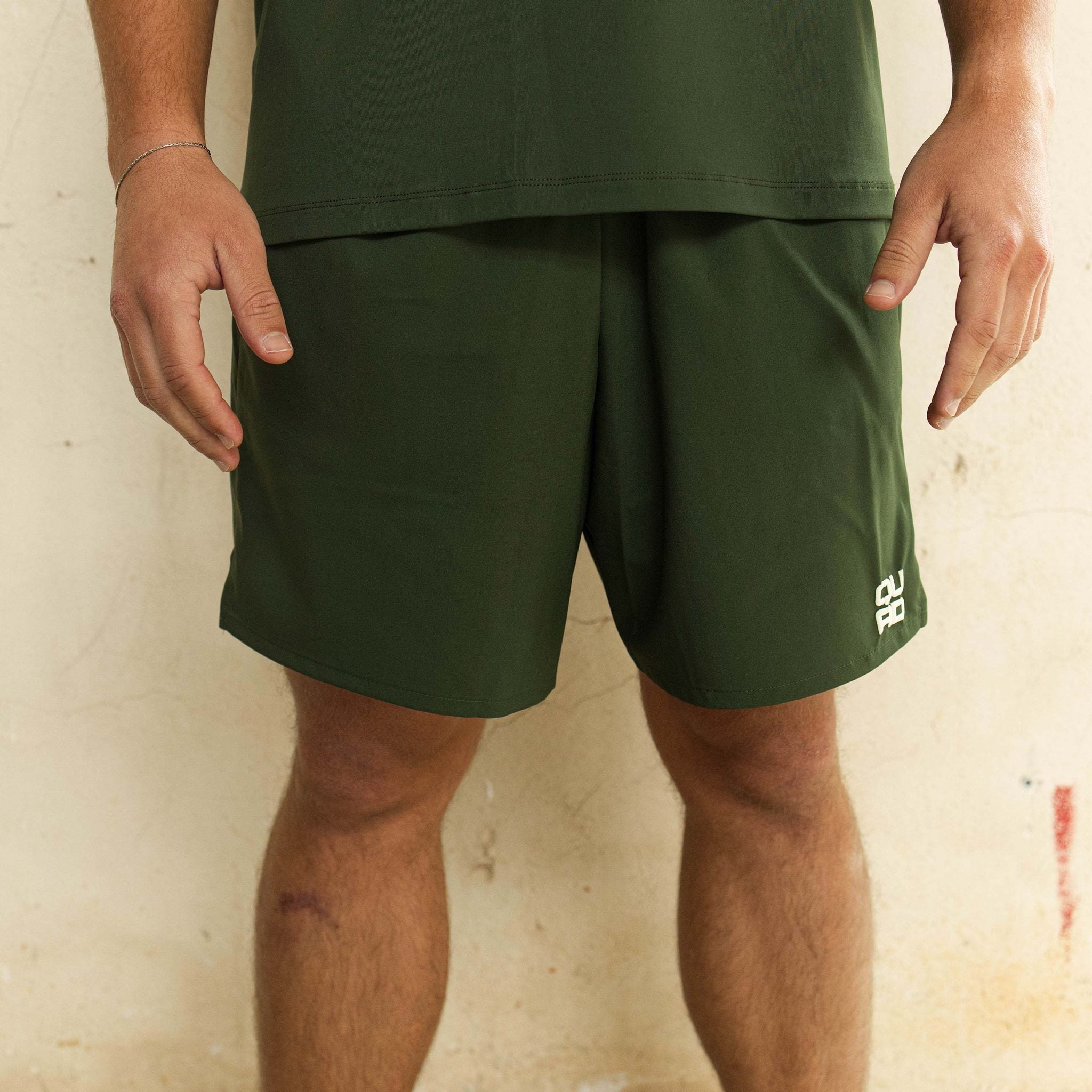 Loop Shorts Green — Back View