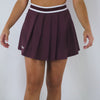 QUAD Skirt Charm Burgundy