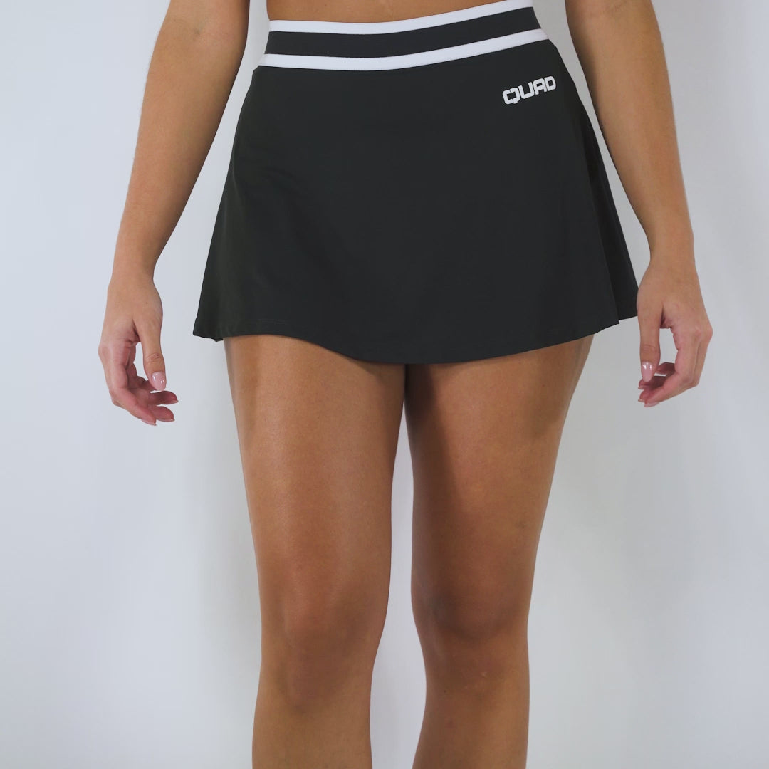 QUAD Slick-skirt-grey