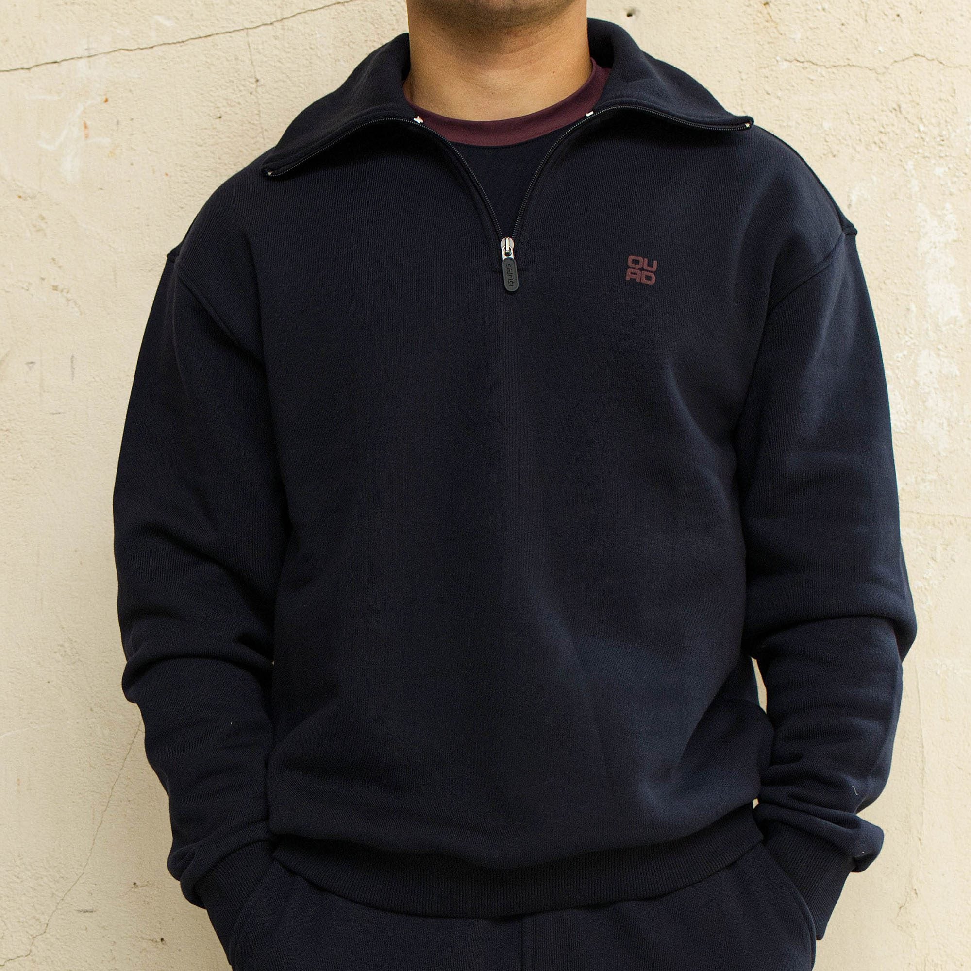 Studio Sweatshirt Navy — Back View
